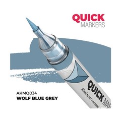 AK Paint Quick Markers Wolf Blue Grey New