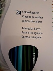 Staedtler Triangular colored pencils 24 Pc
