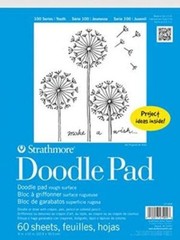Strathmore 100 Series Youth Doodle Pad, 9×12 inch, 60 Sheets