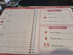 Magic Grooved Writing Practice Book for Kids Ages 3+ Reusable Handwriting