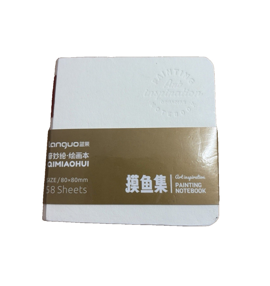 Languo Mini Watercolor Sketchbooks,3.15″ x 3.15″, Thick, not applicable