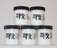 Green Blue Aqua Lilac White Glow in the Dark Paint 4oz pots Cosmic Star Ceiling