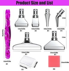 Heyseri Diamond Art Pens Tools, Ergonomic Diamond Painting Pen Kits with Stee…