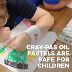 Sakura Cray-Pas Junior Artist Oil Pastels, Assorted Colors, Set of 25
