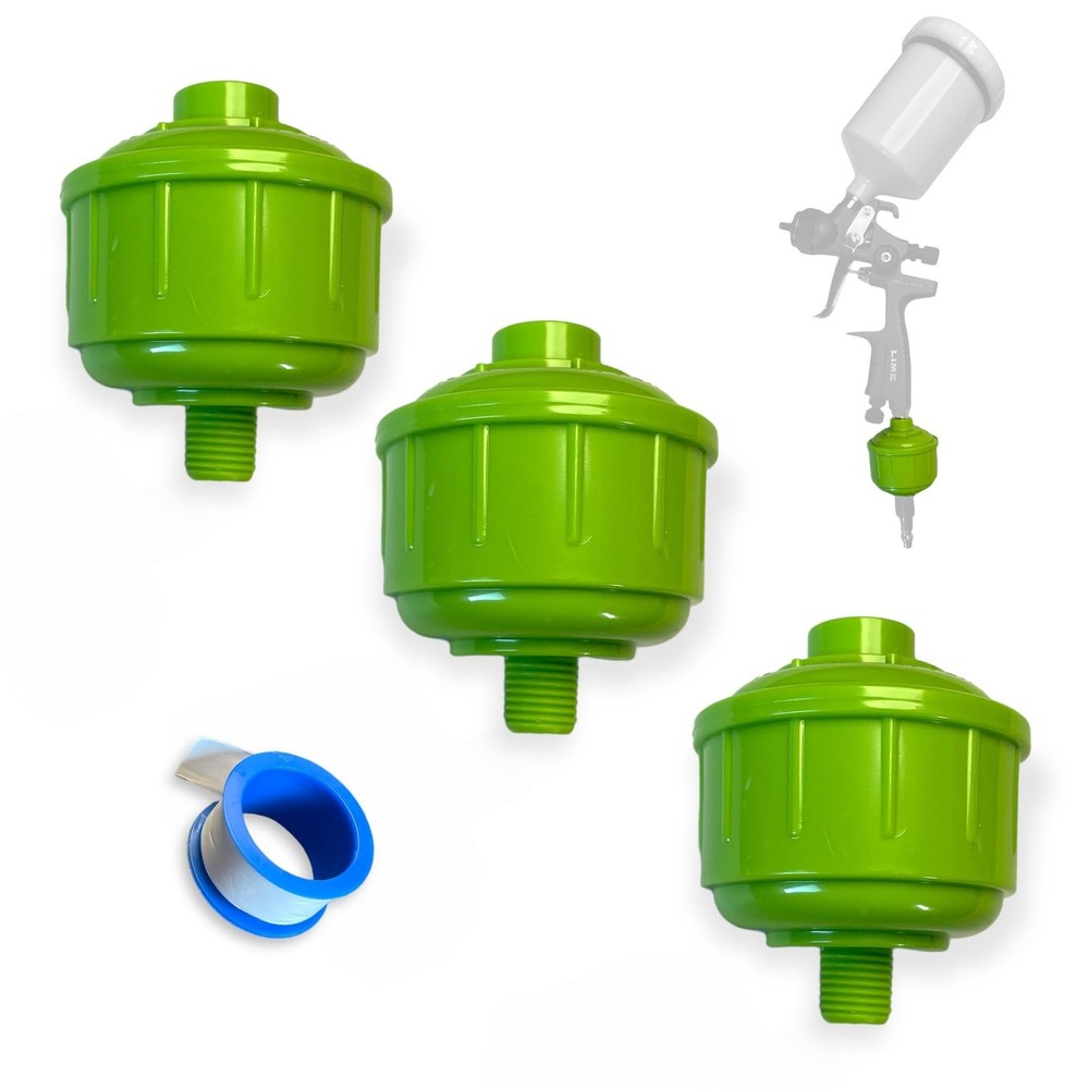 LiME LiNE Filter Balls Mini Air/Water Disposable in Line Paint Spray Gun Air …