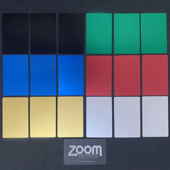 Metal Engraving Blanks for Etching W/Silhouette Cameo 4 Pro Plus, Scan and Cut,