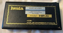 IWATA Airbrush Kit HP-C Series Professional Artist Painting Tool Wrench Case
