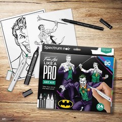 SPECTRUM NOIR – Fan Art Like a Pro Art Kit – THE JOKER
