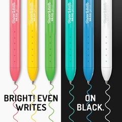 Ultimate Gel Pen Set – 30 Count Retractable Ink Joy Pens, Classic & Metallic Col