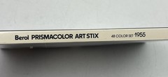 ⭐ RARE Vtg Berol PRISMACOLOR ART STIX 48 Color Set NO. 1955 – FACTORY SEALED ⭐