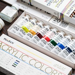 MEEDEN Artist Acrylic Paint Set – 60ml/ 2oz*9 Heavy Body Acrylic Paint Tubes …