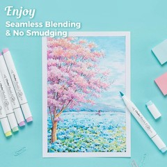 Creative Art Sketchbook 7×10 Inches 160 lb Paper Perfect for Painting Sketching