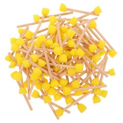 80 Pcs Round Sponge Brush Kids School Supplies Artistic Painting Tools