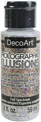 DecoArt Holographic Illusions Paint 2oz Full Spectrum -Multi