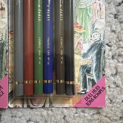 2 NEW packs Conte’ A Paris Pastel pencils-6 Ea Pack Dull Hues/Landscape Paysage