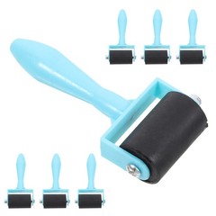 7 Pcs Rubber Roller for Crafts Printmaking Art Tools Ink Printing