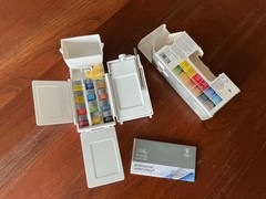 Winsor & Newton 14pc Professional Watercolor Field Pocket Set with journals