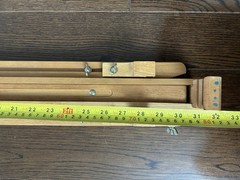 VTG Daler Rowney Easel Wood & Metal Portable Sketching Painting Drawings Rack