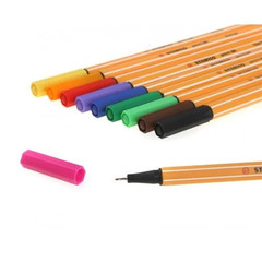 Stabilo Point 88 Fineliner Pen 0.4mm 10 pieces Solid Color for Notes and drawing