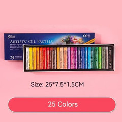 Professional Oil Pastel Set 25/50 Colors Soft Sticks Art Crayons Drawing