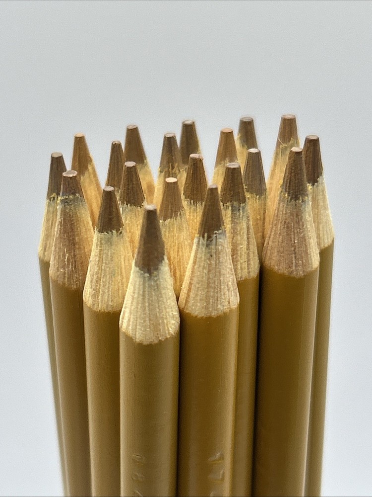 (20) Crayola Colored Pencils (harvest gold) BULK