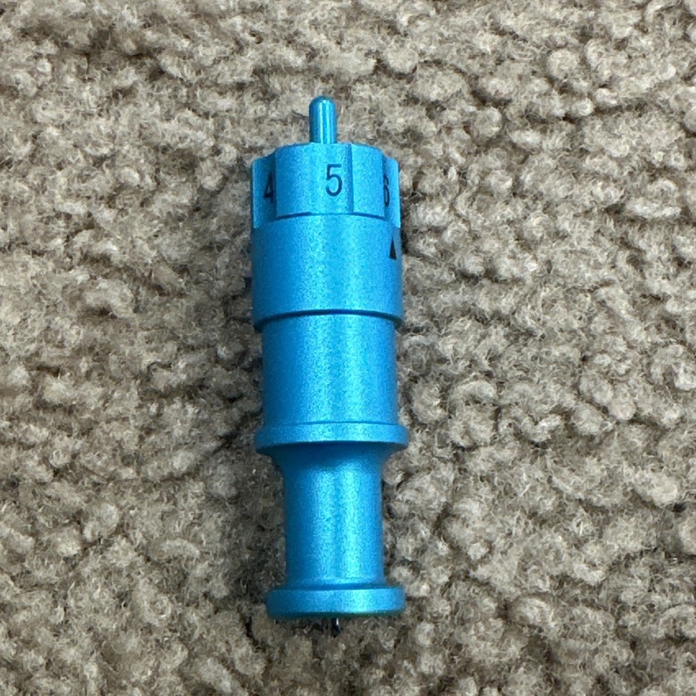 GENUINE Original Cricut Blue METAL Replacement Blade Housing Adjustable euc
