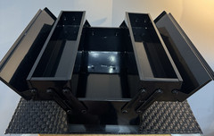 Artist Metal Box Storage Black – Spacious and Sturdy – Classy Appearance