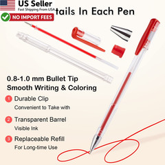 Shuttle Art 120 Unique Colors Gel Pens Set Adult Coloring Books Fine Art Markers