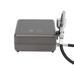 Gray Airbrushing Tool Kit High Pressure Air Brush Tools With Air Compressor