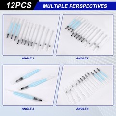 Water Color Brush Pen Set 12 Pcs Water Paint Brushes Refillable Watercolor2221