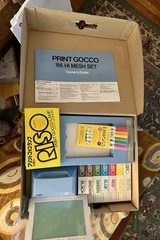 New Riso Print Gocco Home Printing Kit Vintage