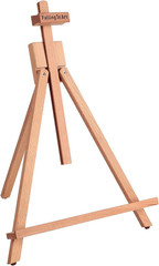 Beechwood 25″ Tabletop Easel Display Stand for Painting – Holding Canvas up to 2