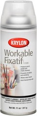 Krylon K01306 Workable Fixatif Spray Clear, 11 Ounce (Pack of 1), Matte