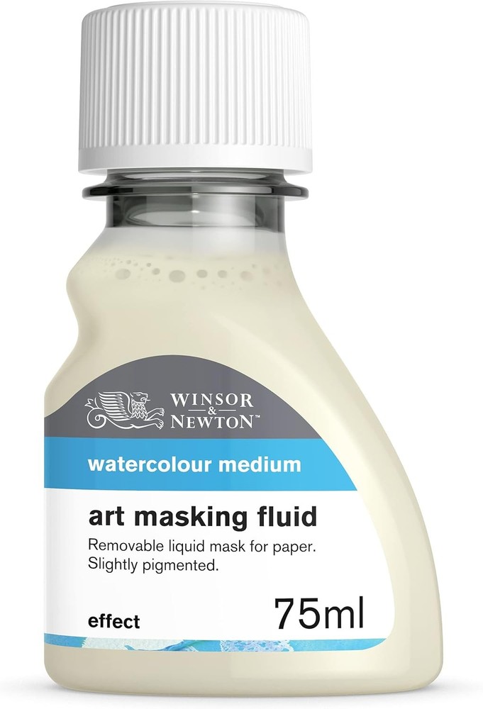 Winsor & Newton Watercolor Medium, 2.54 Fl Oz (Pack of 1), Art Masking Fluid
