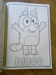 Crayola Bluey 96-Page Colouring Book – Creative Colouring Fun – Ages 3+