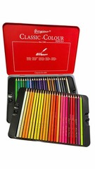 Colouring Pencils Oil Based Painting Drawing Pro Beginner Craft Sketching Red