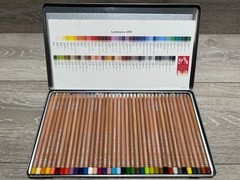 Caran d’Ache Luminance 6901 Colour Pencil Set (38pc) Pencils Excellent Condition