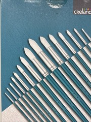 Brand New Celadon Round Brush Set Of 15 – Oil Acrylic Watercolor – Teal Handles