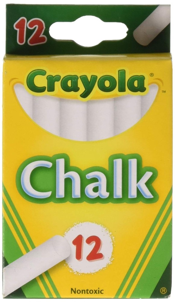 White Chalk 12 Count 12 (Pack of 1),