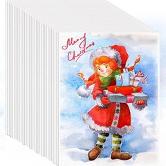 Watercolor Paper Bulk 100 Sheets 5×7 Inches Thick Cold Press Art Paper for Pa…