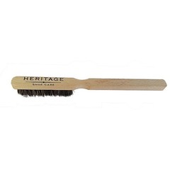 HERITAGE INK Dauber BRUSH 100% House Hair With Wood Handle For Shoe Shine 6.5 in