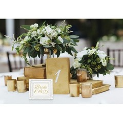 24 Pack Tabletop Easel Frames Place Cards Photos Vertical Horizontal Display New