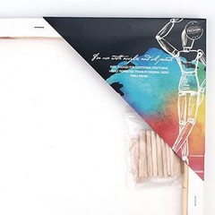 Art Sensations AR1003/GE Nassau Fine Art Canvas 30 x 40 cm, White, Normal