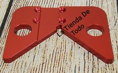 ALUMINUM ALLOY CENTER SQUARE SCRIBE MEASURER MEASURING TOOL READ