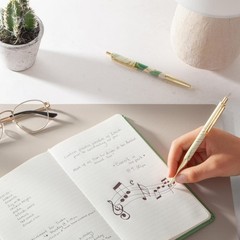 Avalon Gel Pens Set Of 3 Set In Stone Fashionable Writing Instruments