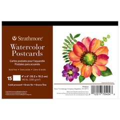 4×6 Watercolor Art Media Paper 140lb Premium Quality Made in USA