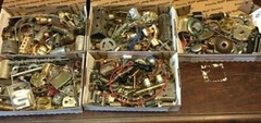 Steampunk Parts for Artists- 1 pound lots – assorted smalls Salvage-See Details