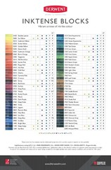 Derwent Inktense Blocks – 72 Permanent, Water-Soluble, Artists Colours Available