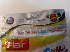 Flair Glitter Xtra Sparkle Gel Pens Pack of 10 Assorted Colours