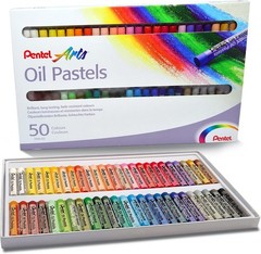 Pentel Oil Pastels – Set 50 Office Product